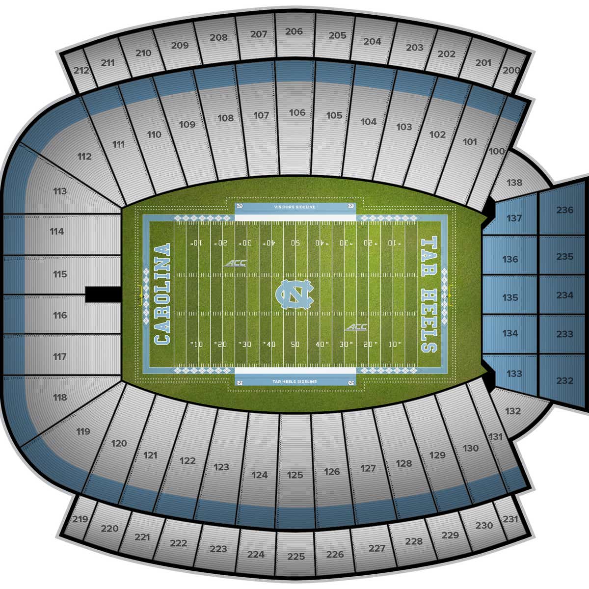 Kenan stadium discount