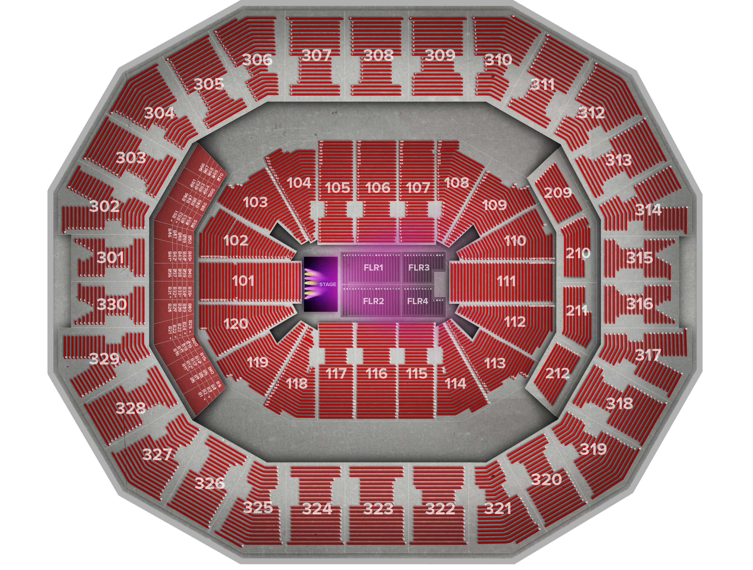 KFC Yum! Center Tickets