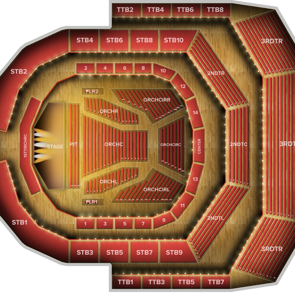 Knight Concert Hall at Adrienne Arsht Center Tickets & Events Gametime