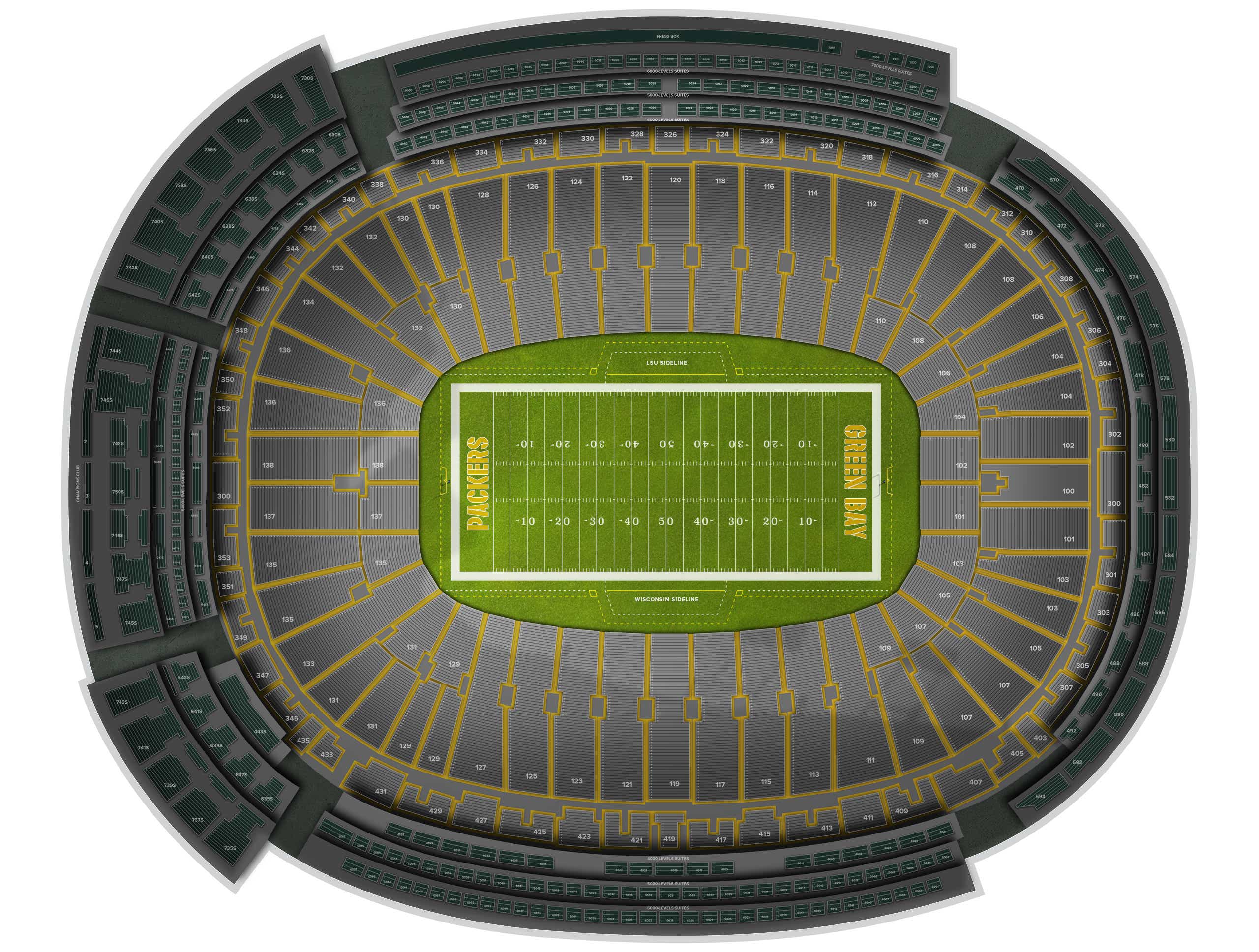 Lambeau Field Tickets