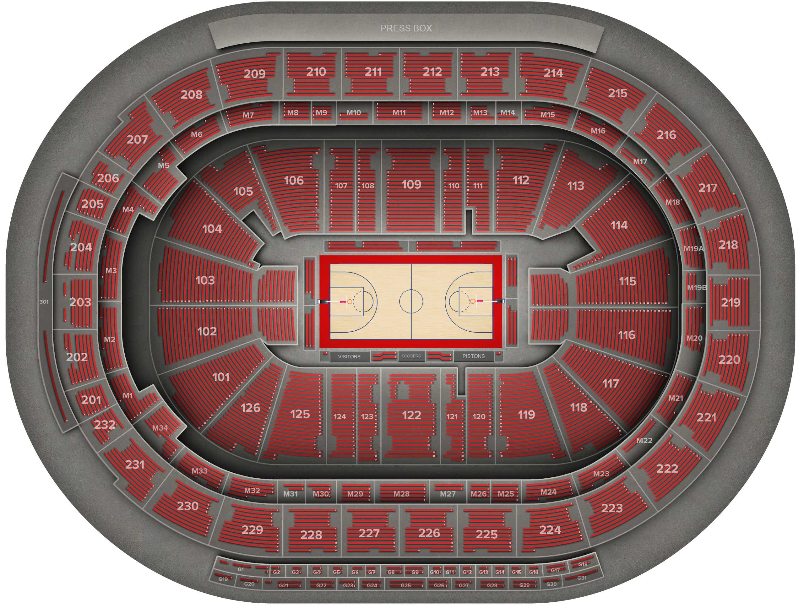 Little Caesars Arena Tickets