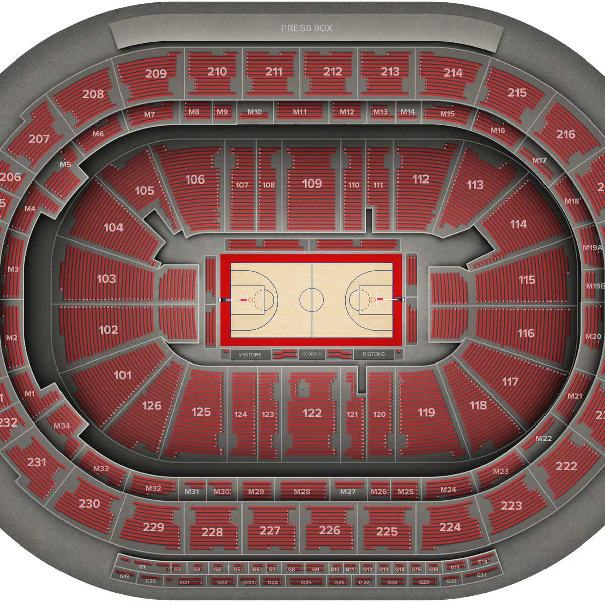 Printable Little Caesars Arena Schedule Free Printable Schedules