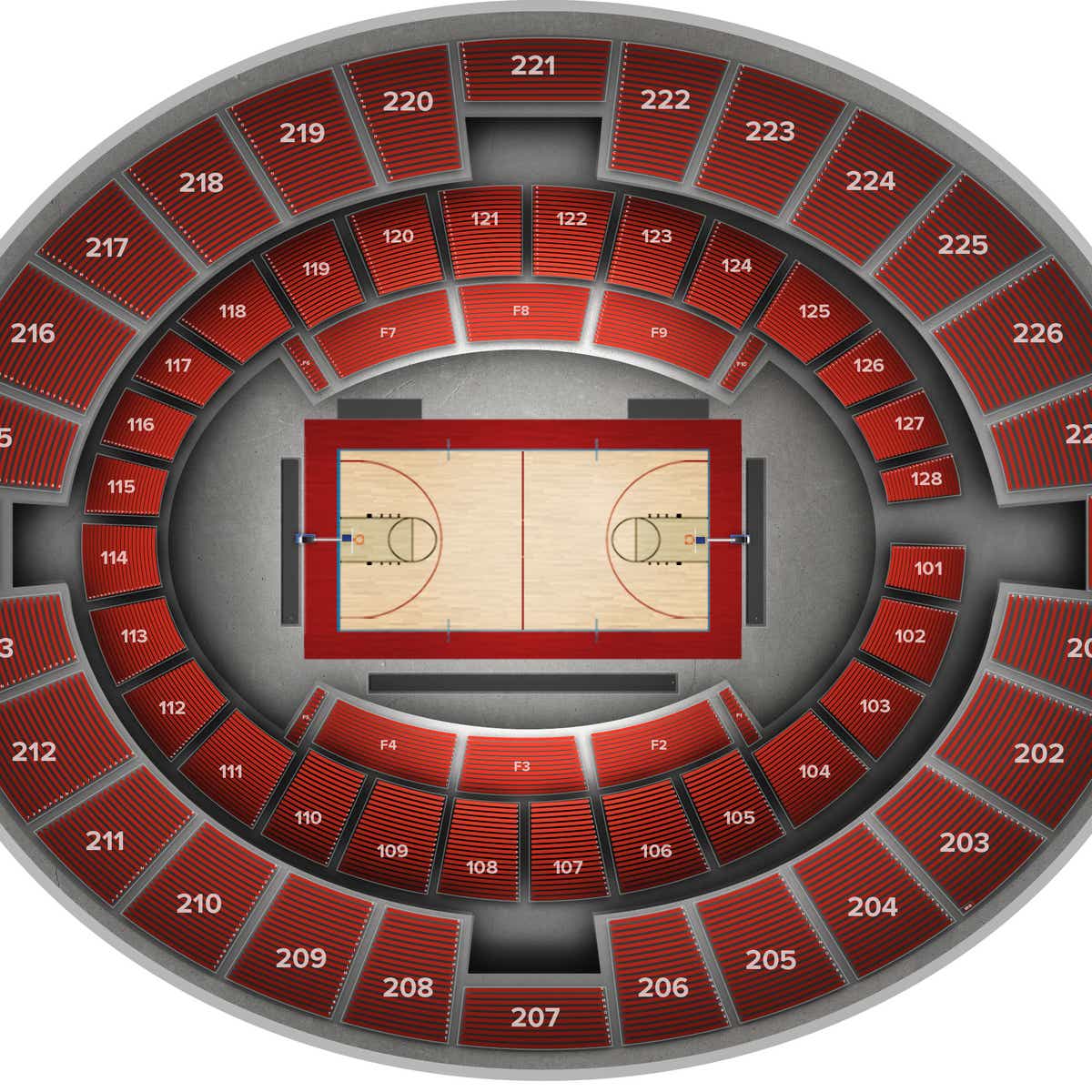 Lloyd Noble Center Seating Chart