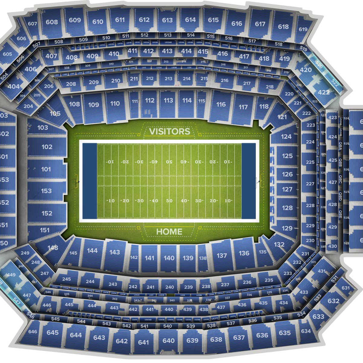 Lucas Oil Stadium Tickets & Events Gametime
