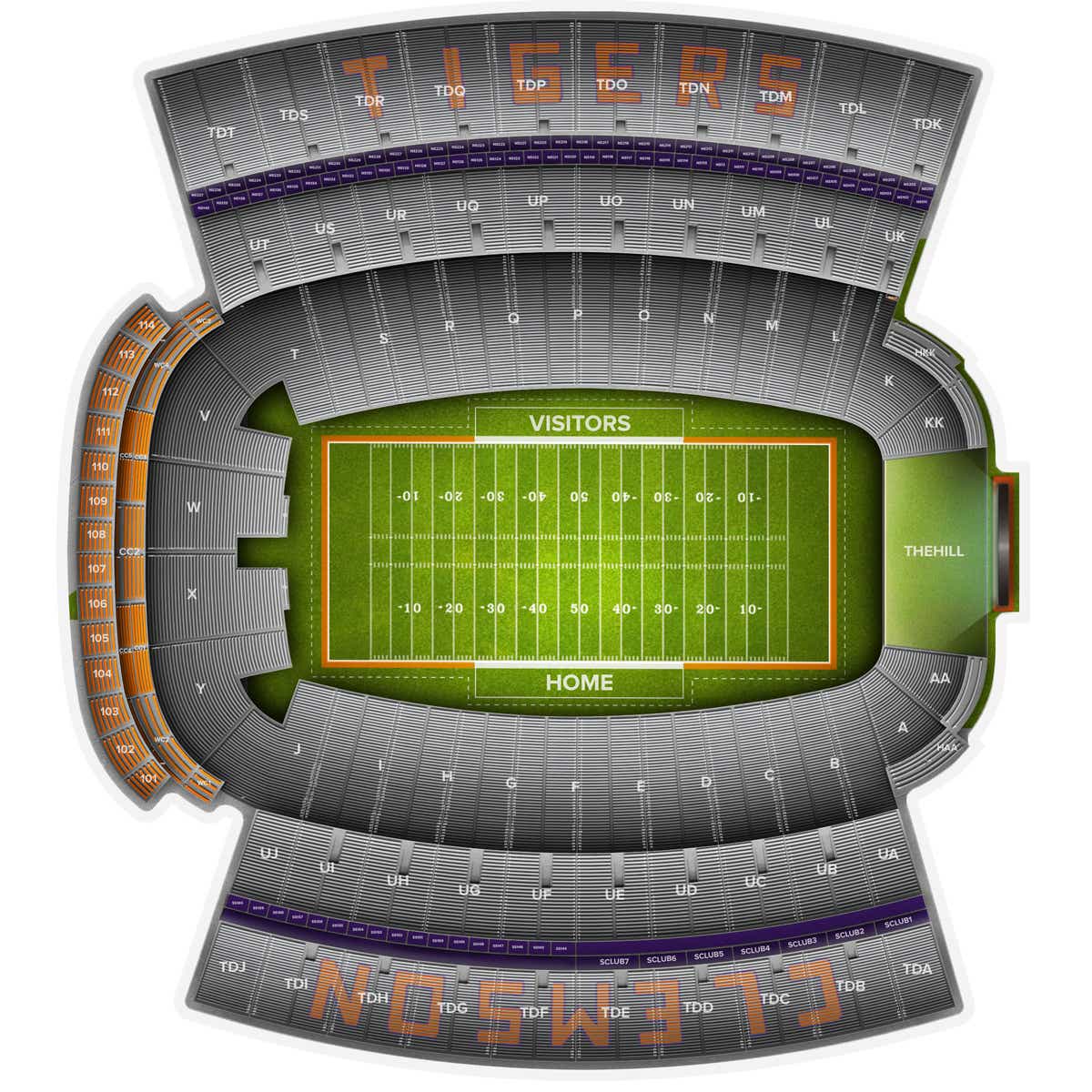 Clemson Memorial Stadium Tickets & Events Gametime