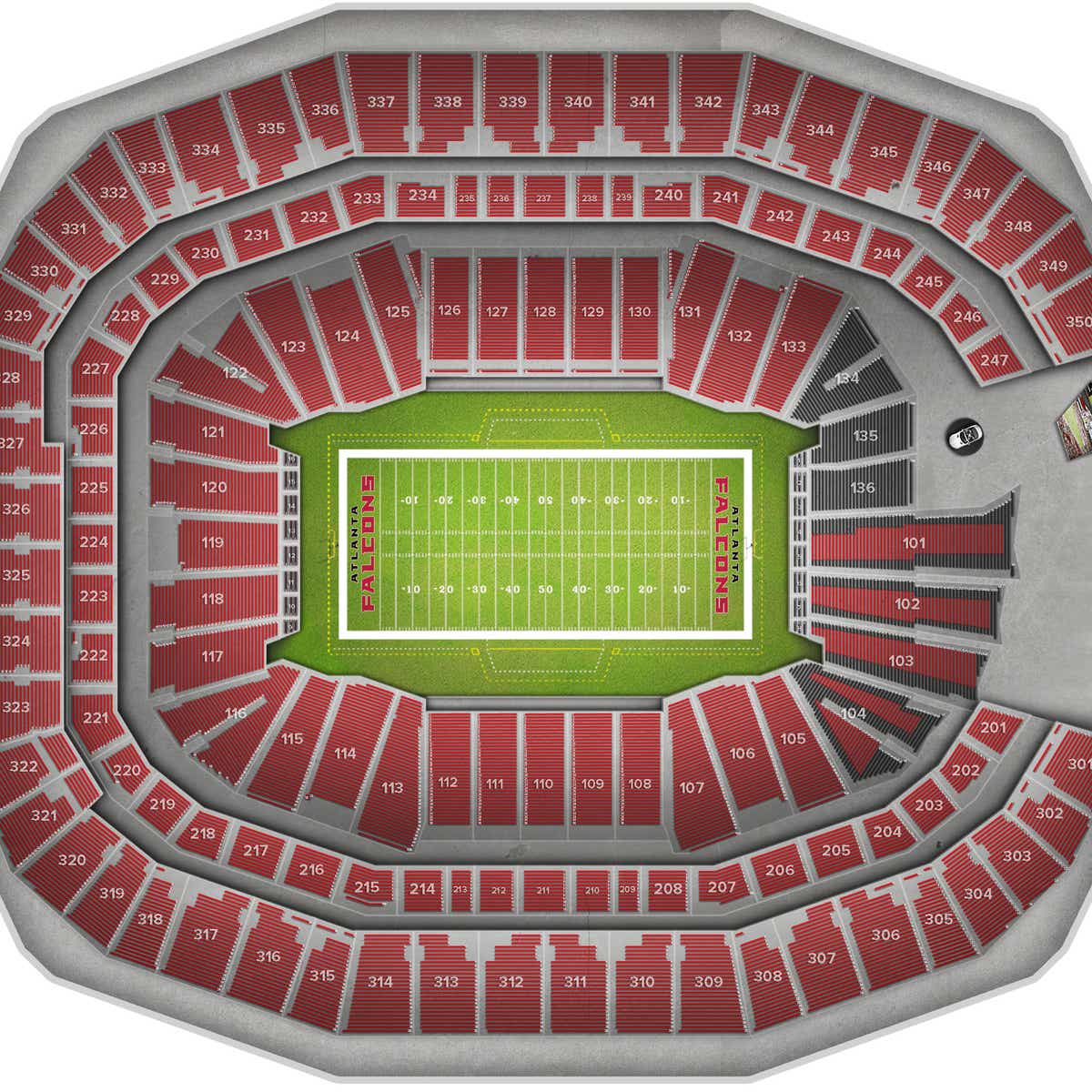 MercedesBenz Stadium Tickets & Events Gametime