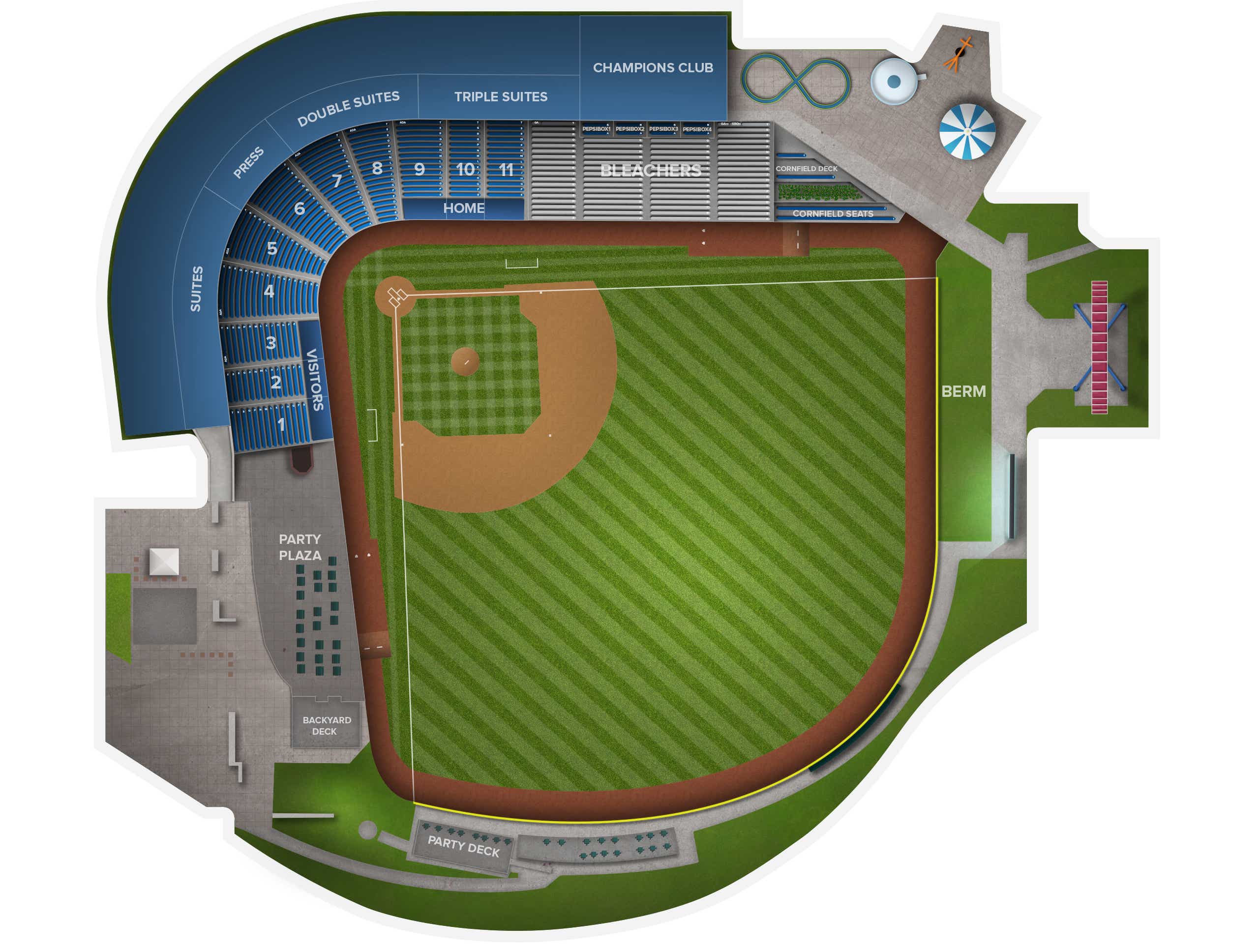 Modern Woodmen Park Tickets