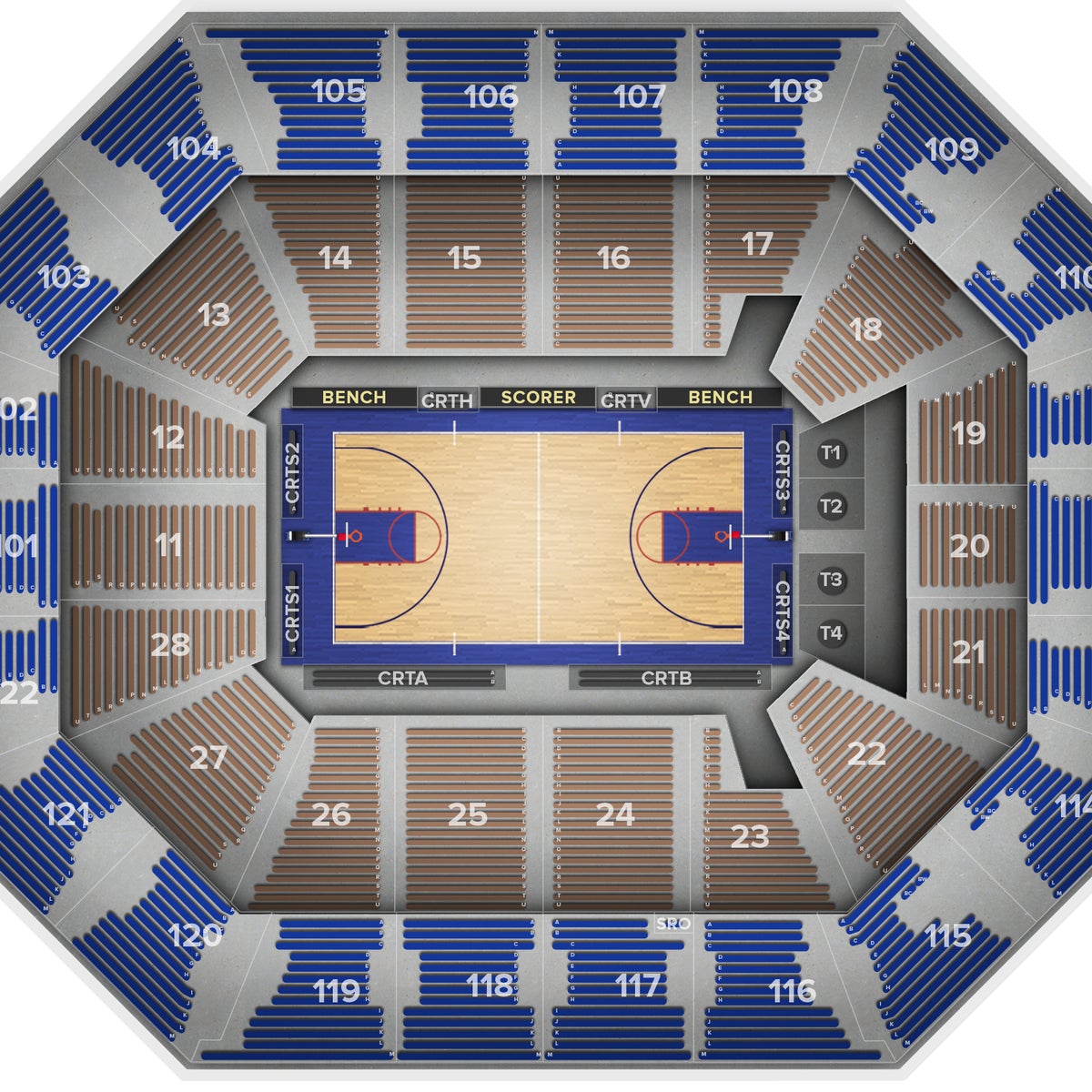Mohegan Sun Arena Seating Chart Arena Seating Chart