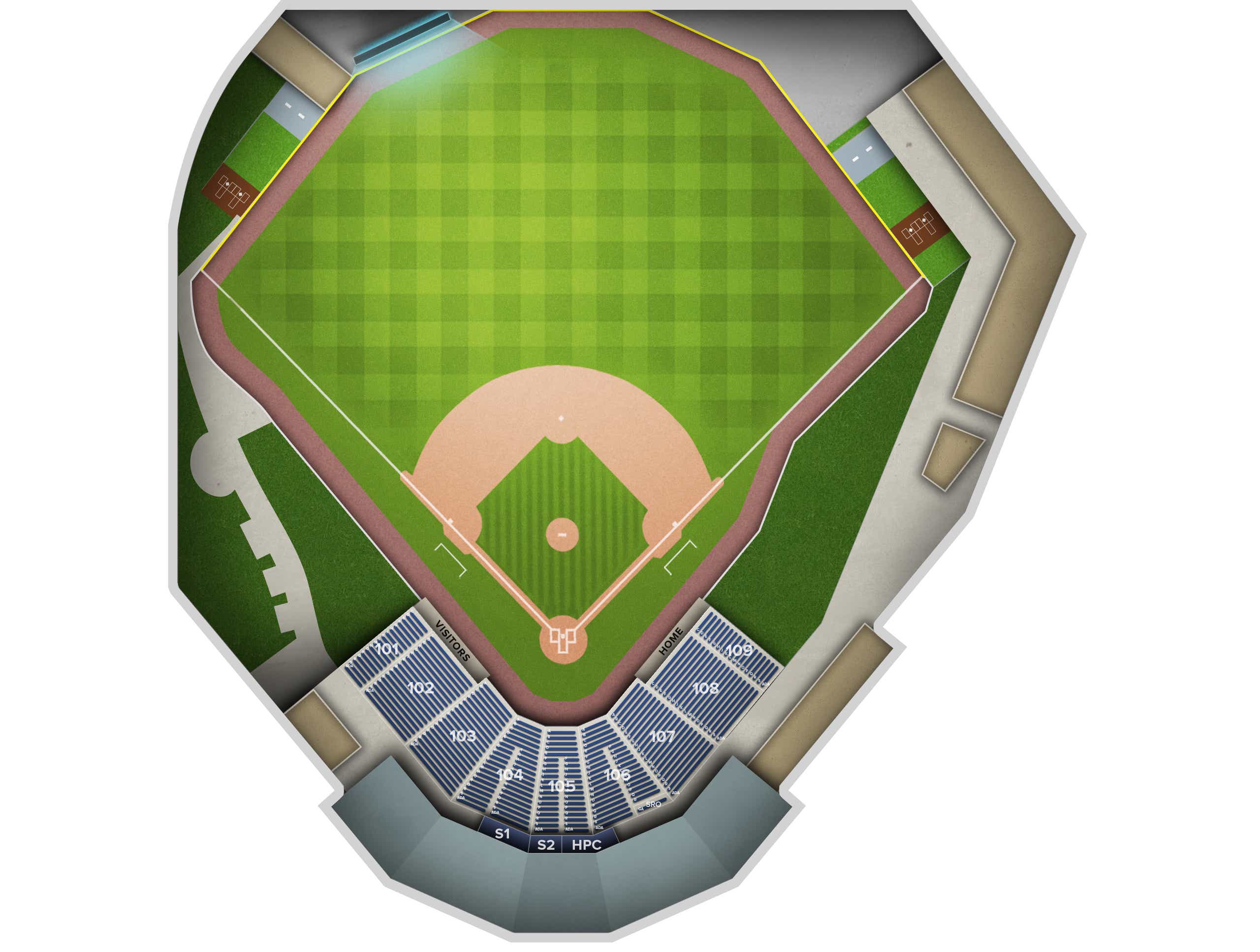Kendrick Family Ballpark at the Monongalia County Baseball Complex Tickets