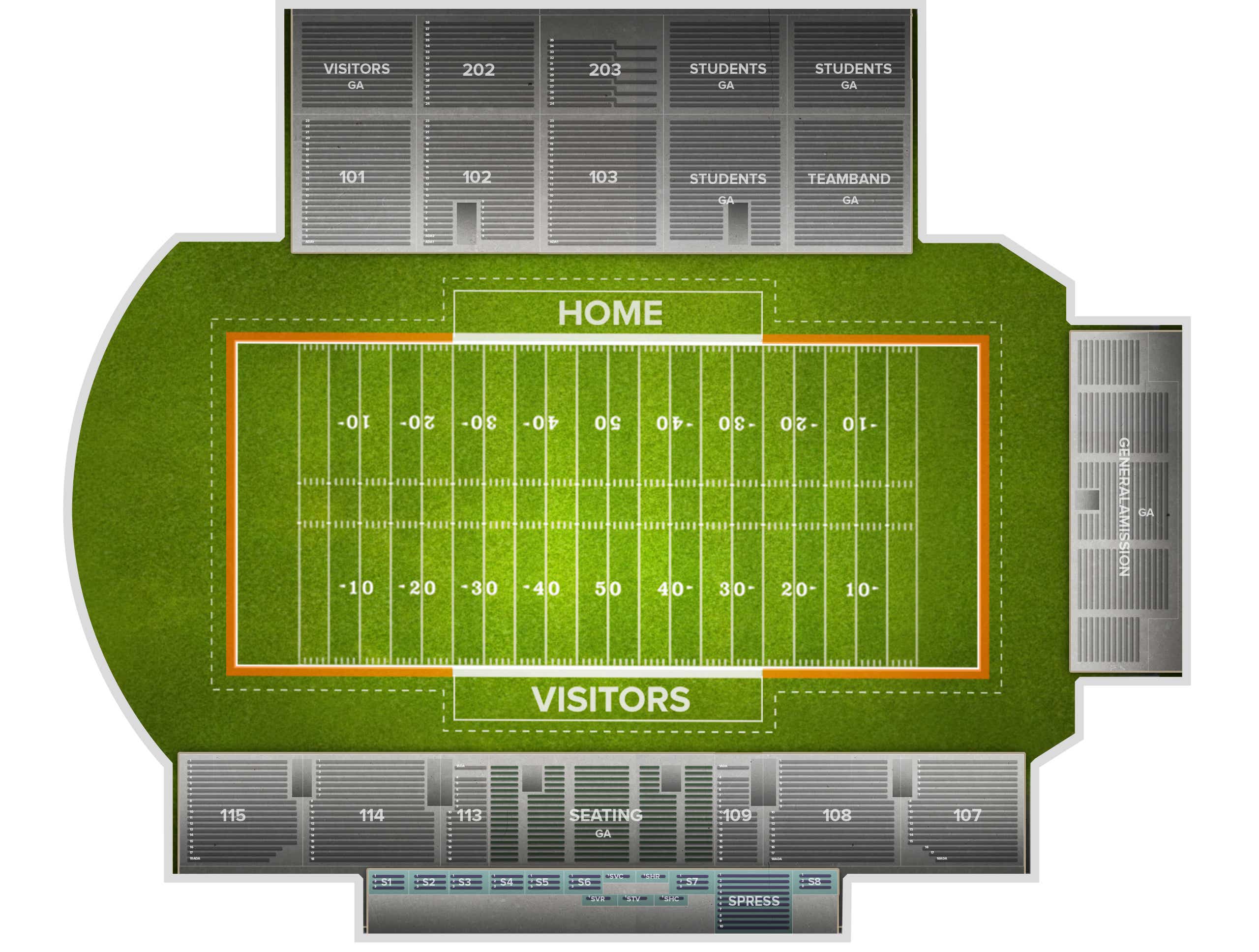 Mustang Memorial Field at Alex G. Spanos Stadium