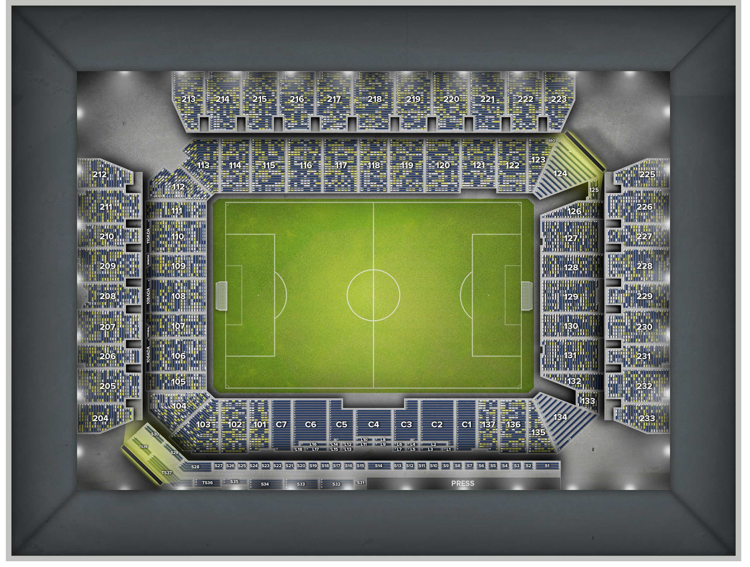 GEODIS Park Tickets