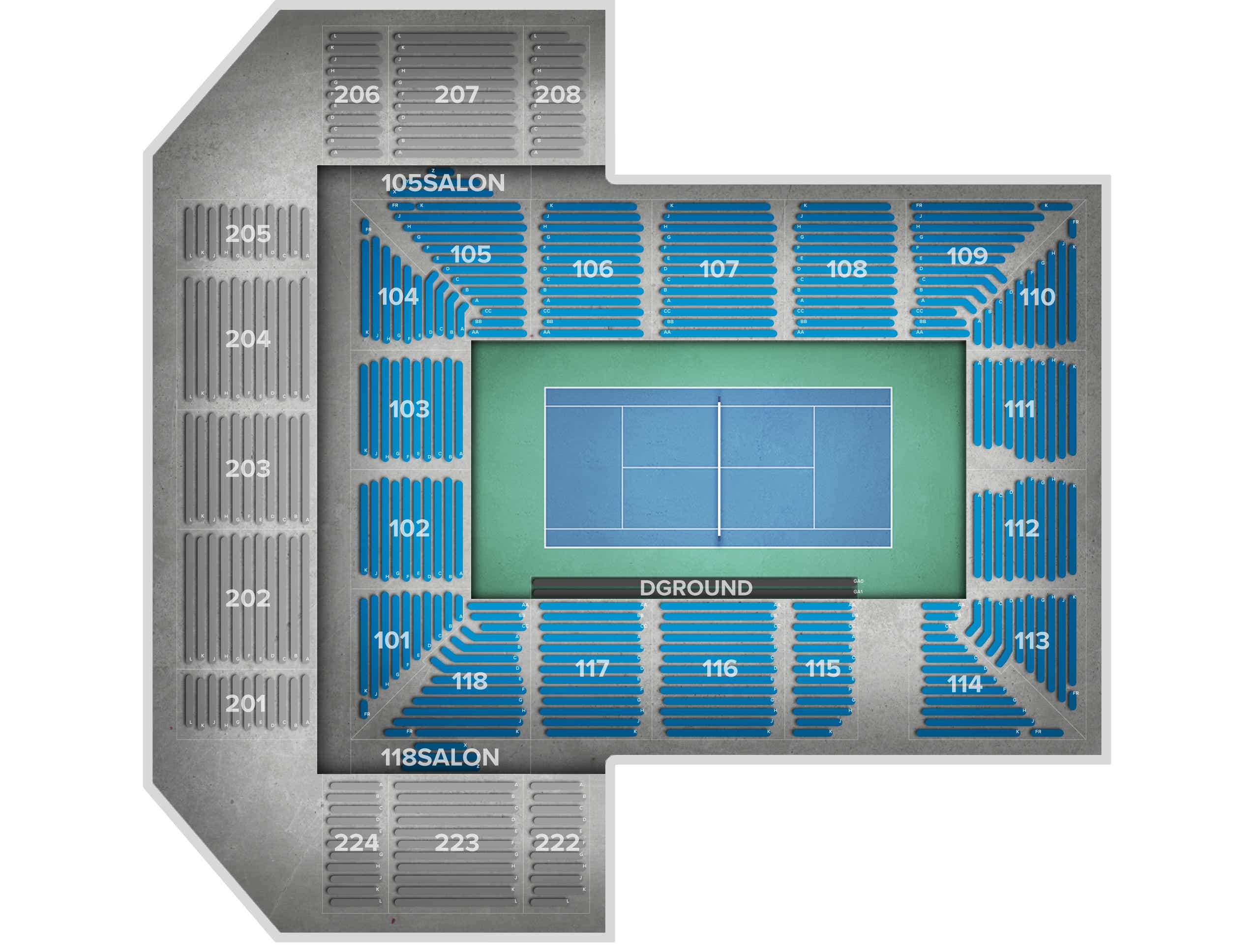 Rogers Court at IGA Stadium Tickets