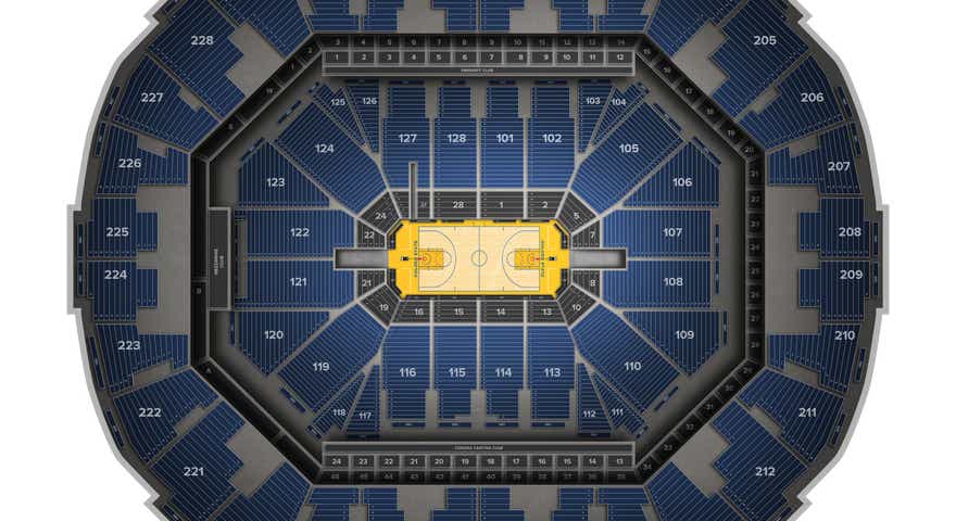 Oracle Arena Seating Chart With Seat Numbers