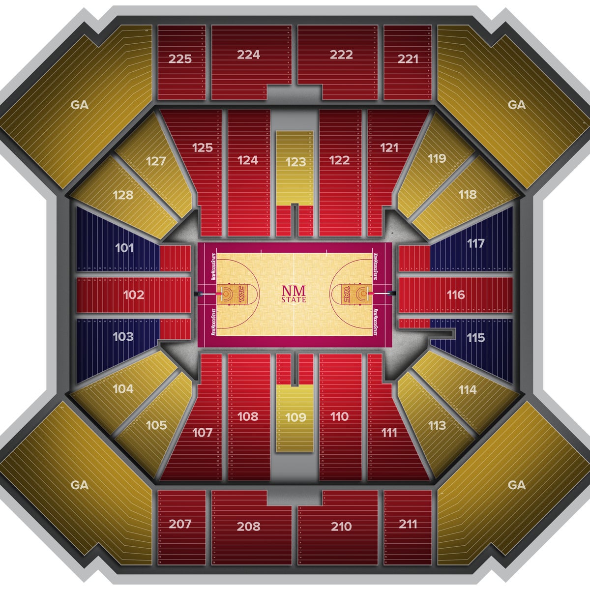 Pan American Center Tickets & Events Gametime