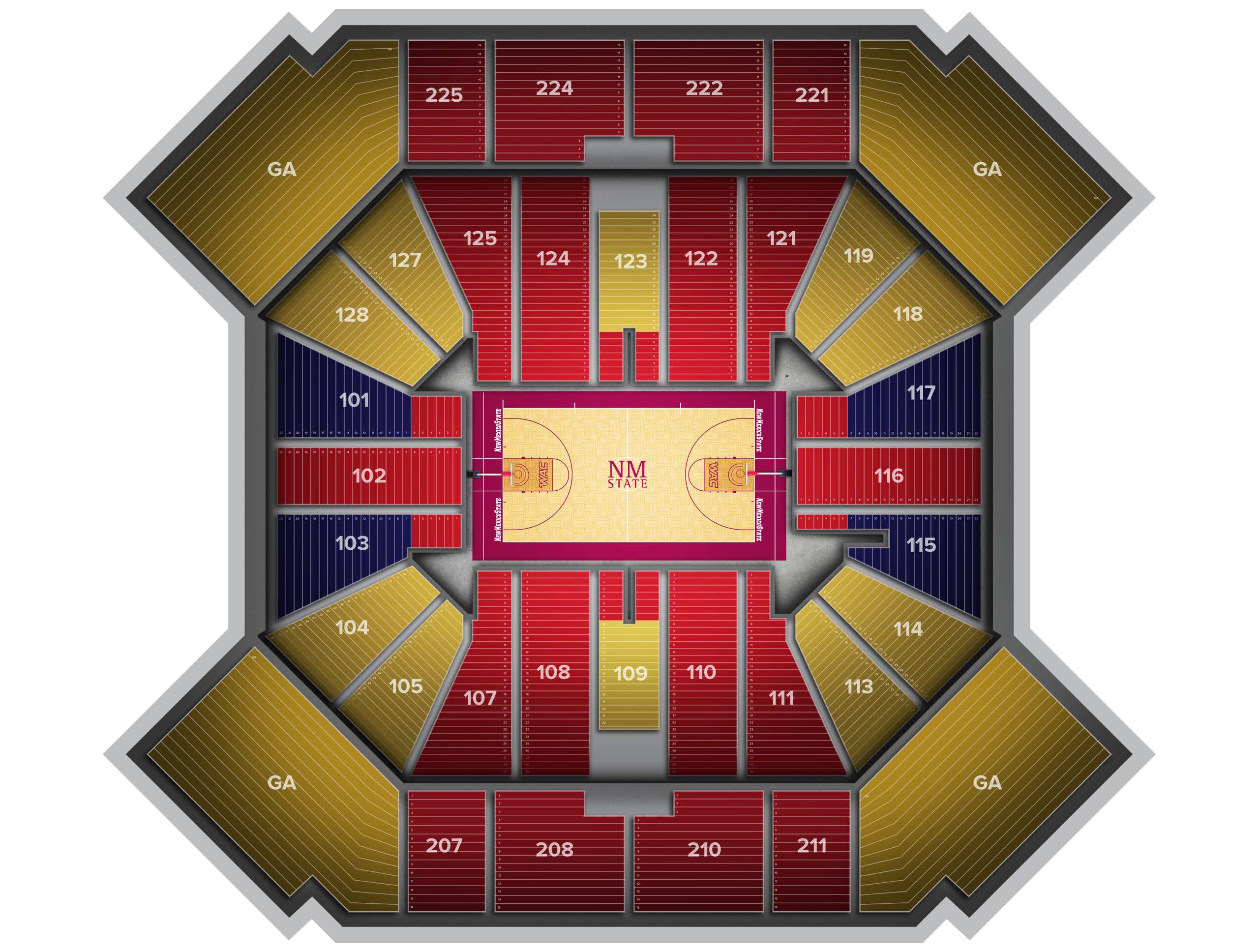 Pan American Center Tickets