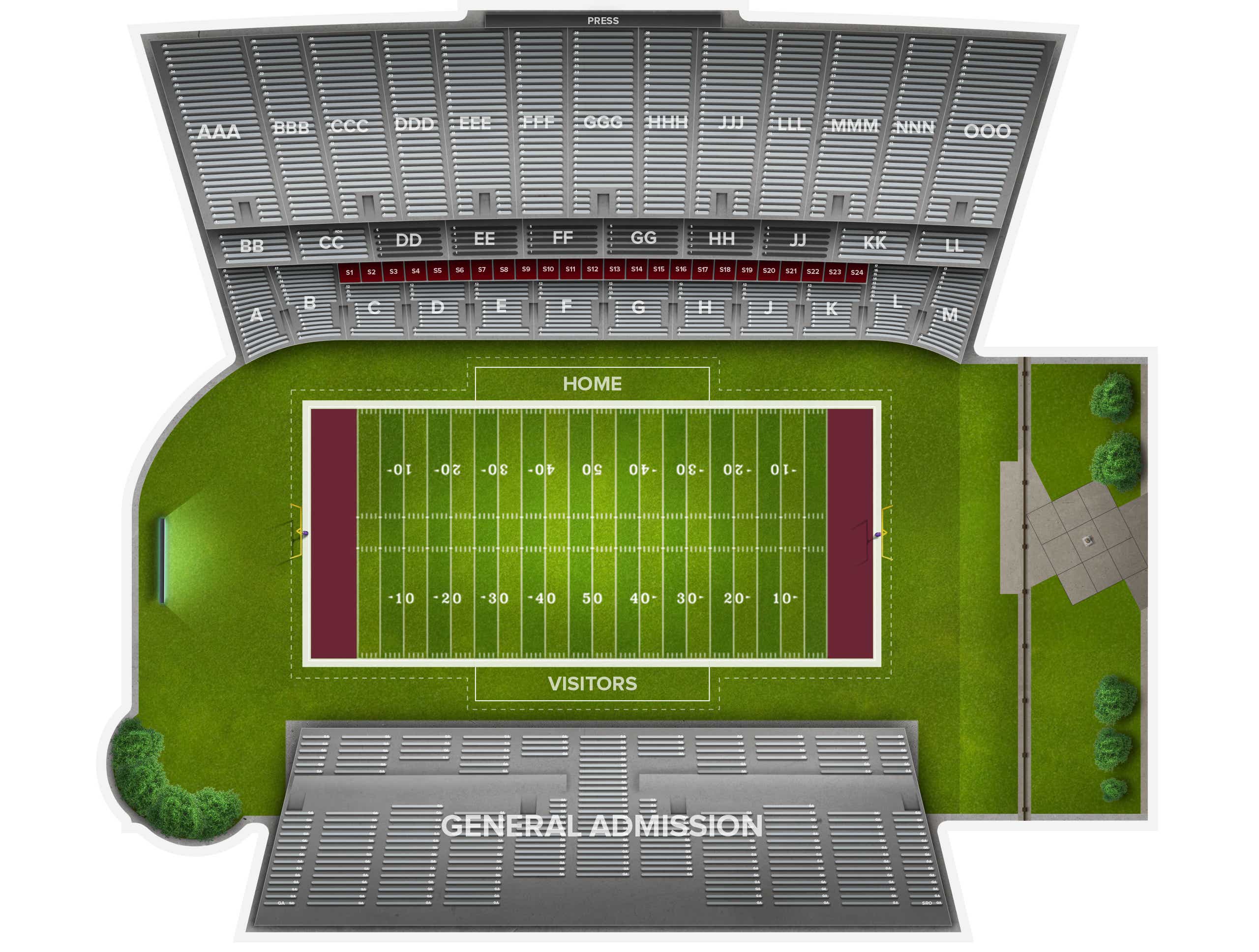 Robert W. Plaster Stadium Tickets