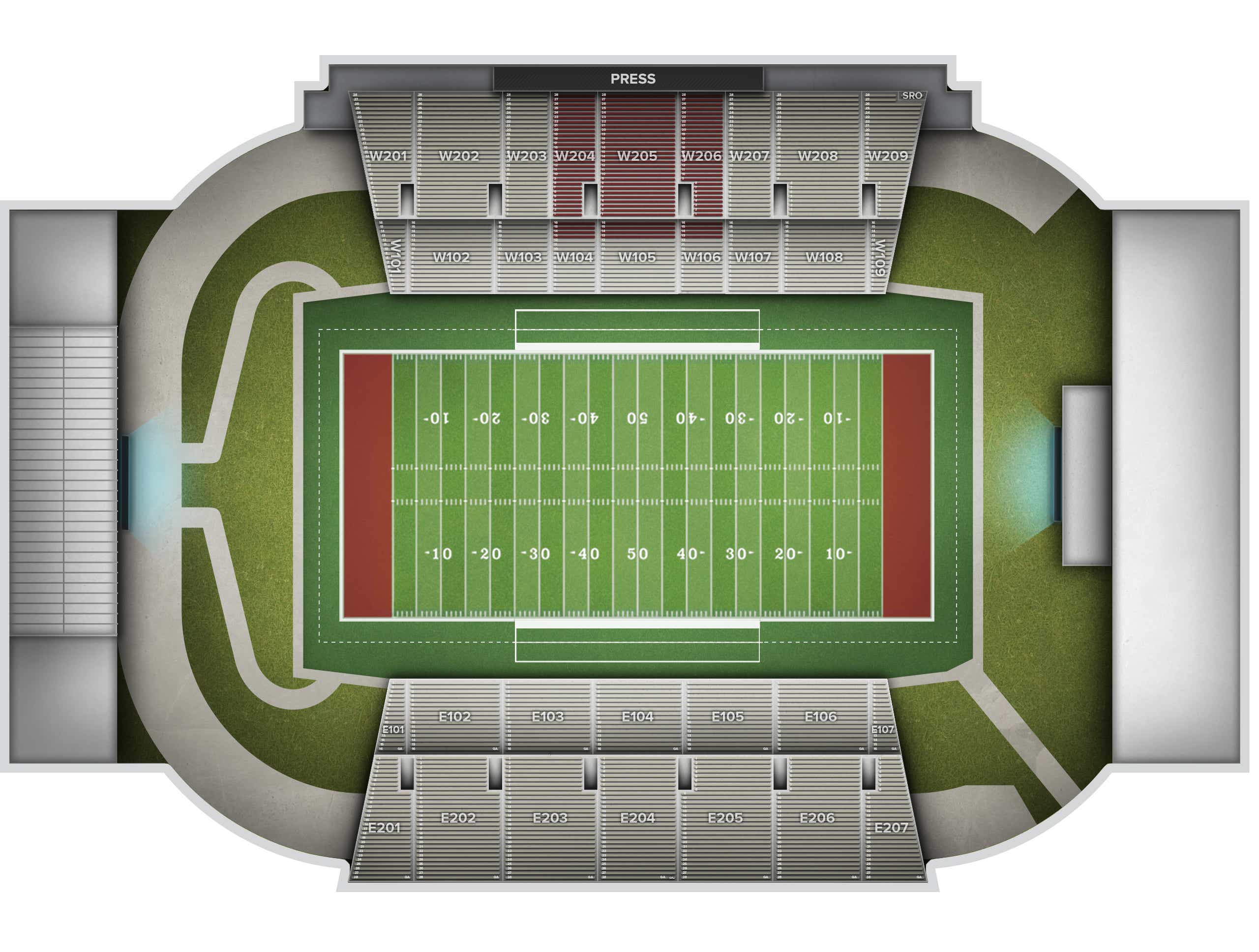 Provost Umphrey Stadium Tickets