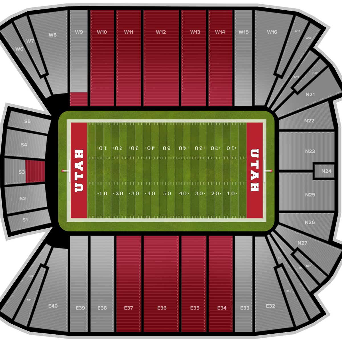 Rice Eccles Stadium Tickets & Events Gametime