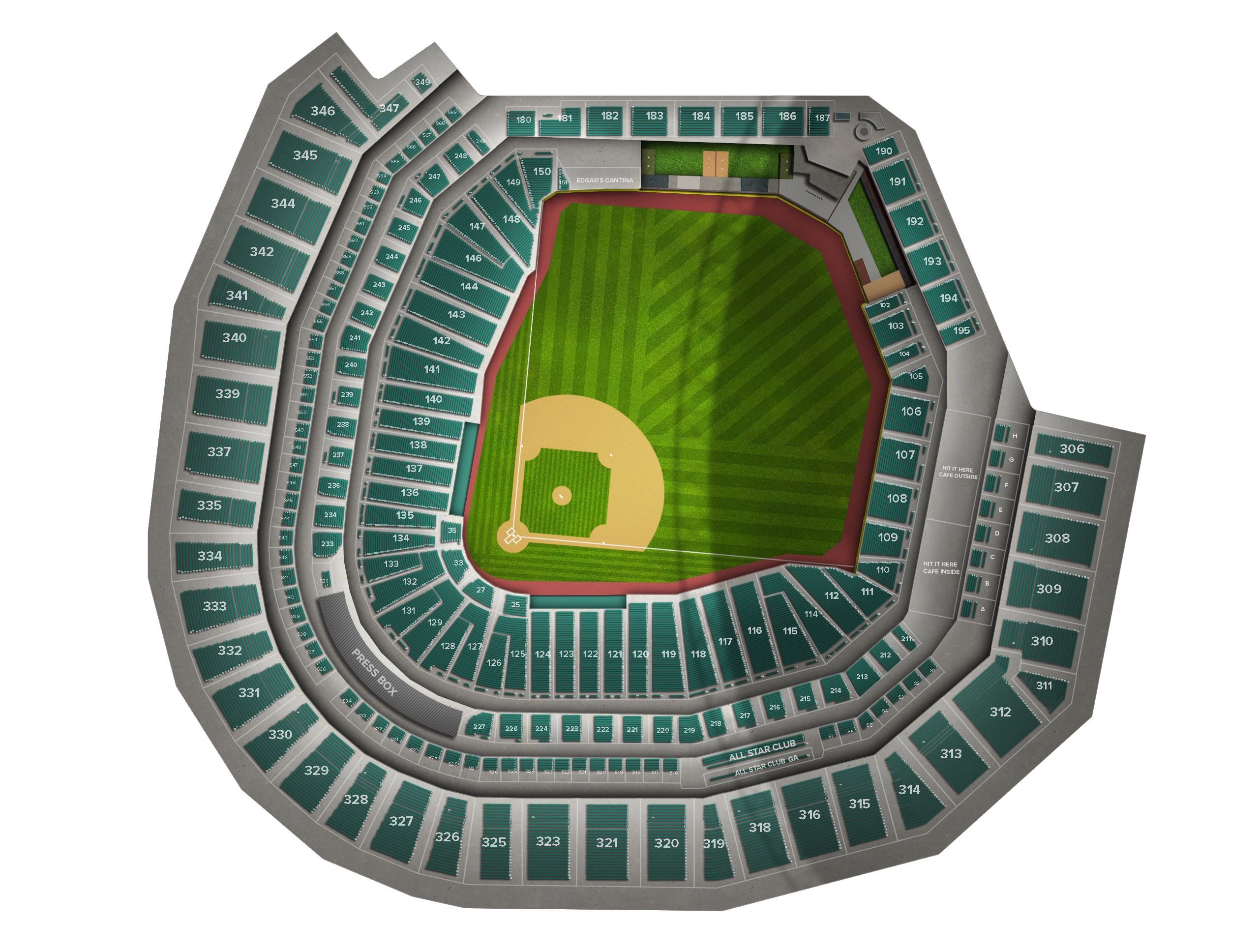 T Mobile Park Seating Chart