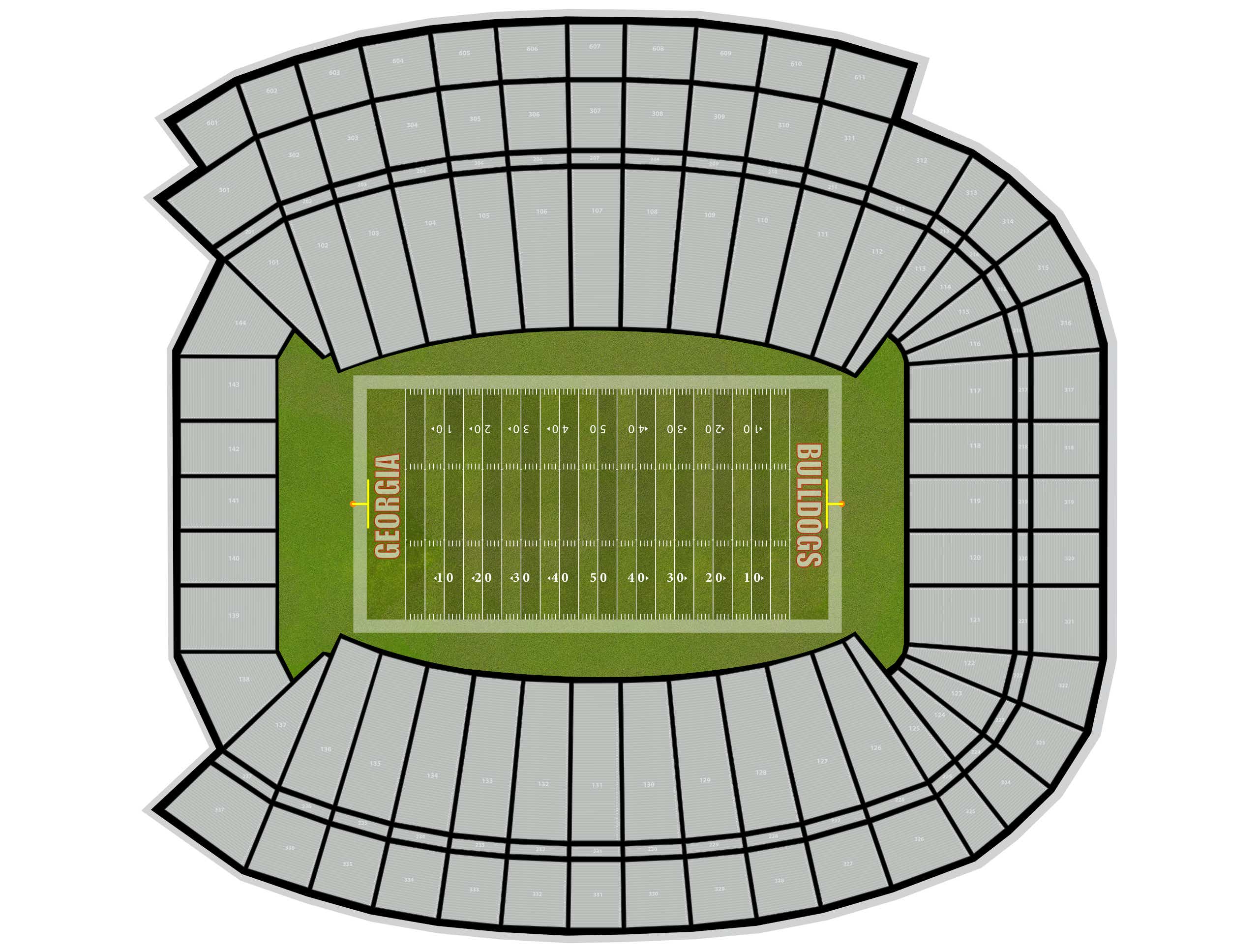 Sanford Stadium Tickets