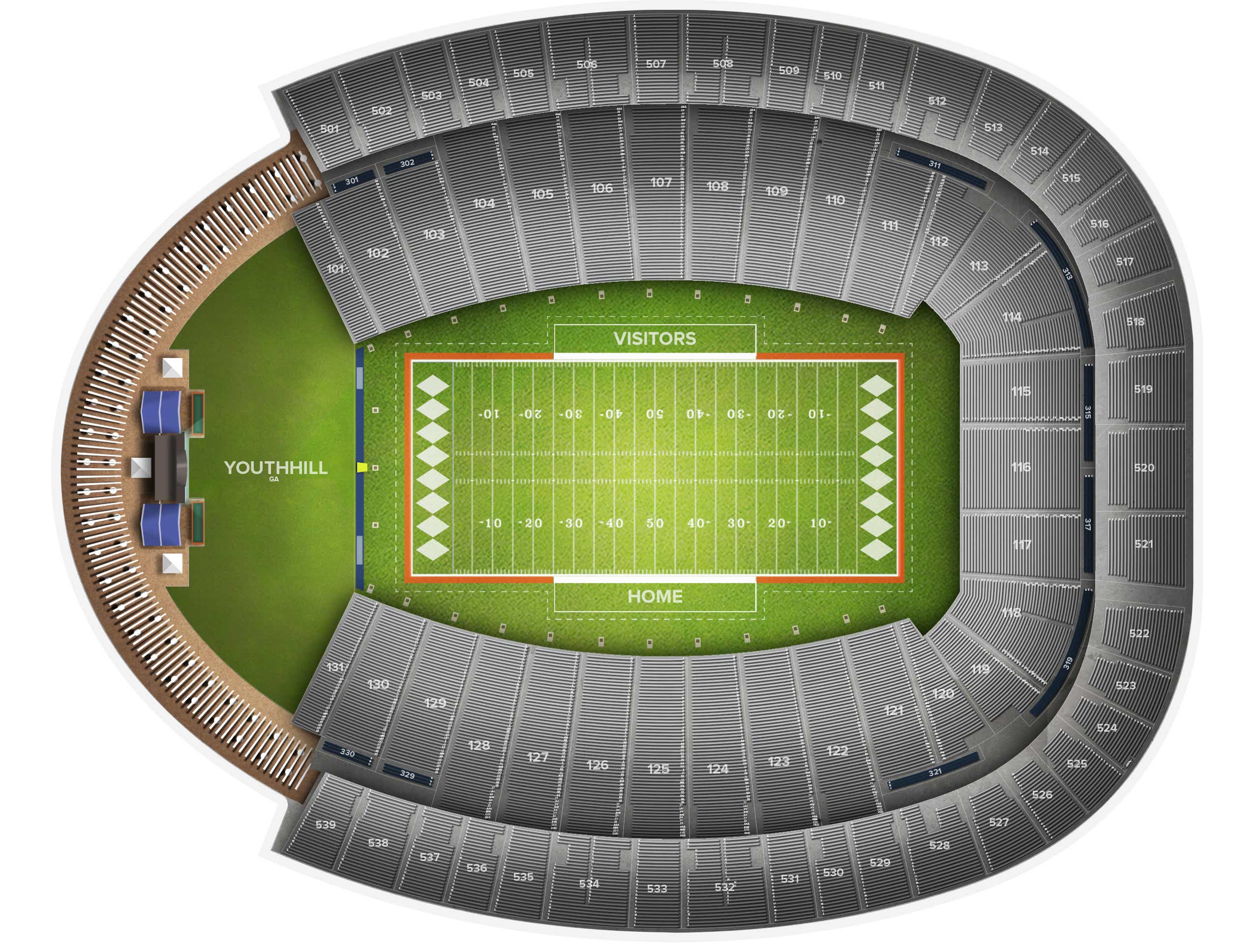 Scott Stadium Tickets