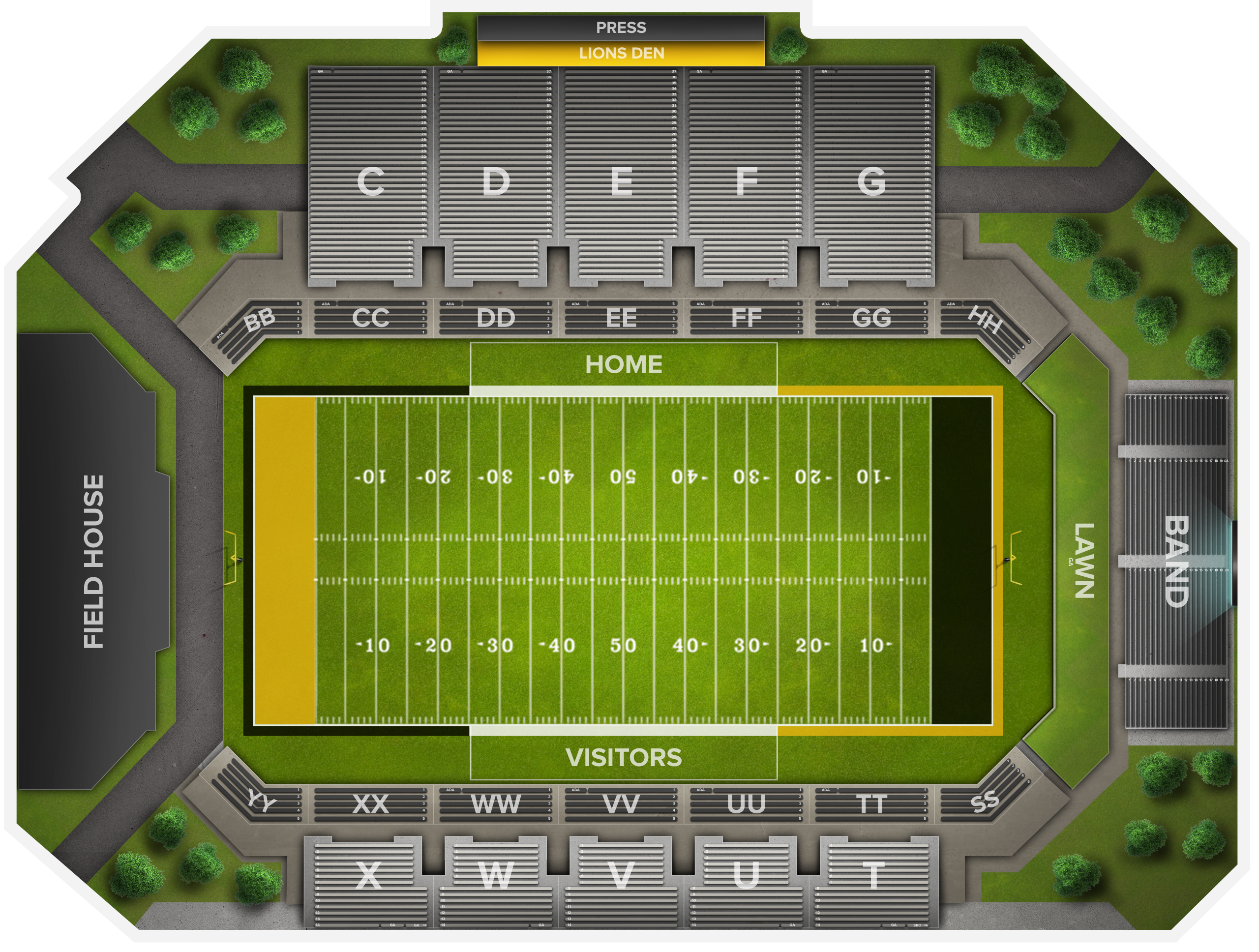 Simmons Bank Field Tickets