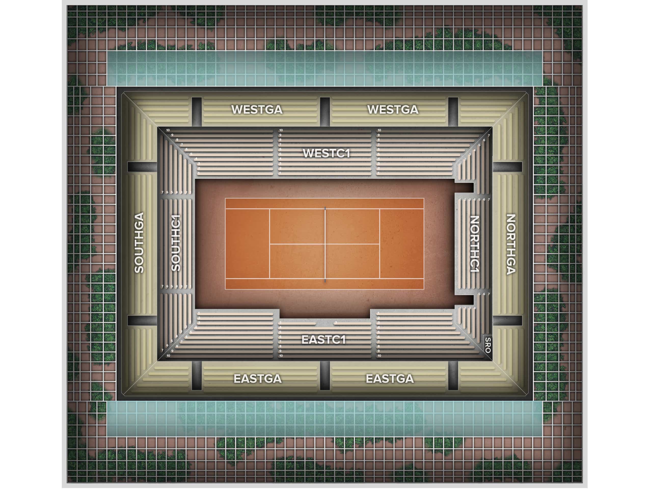 Court Simonne-Mathieu Tickets