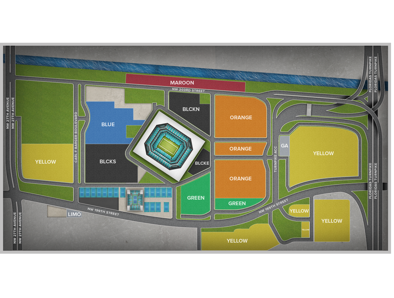 Parking Pass Tennessee Titans at Miami Dolphins Tickets 12/11/23 at