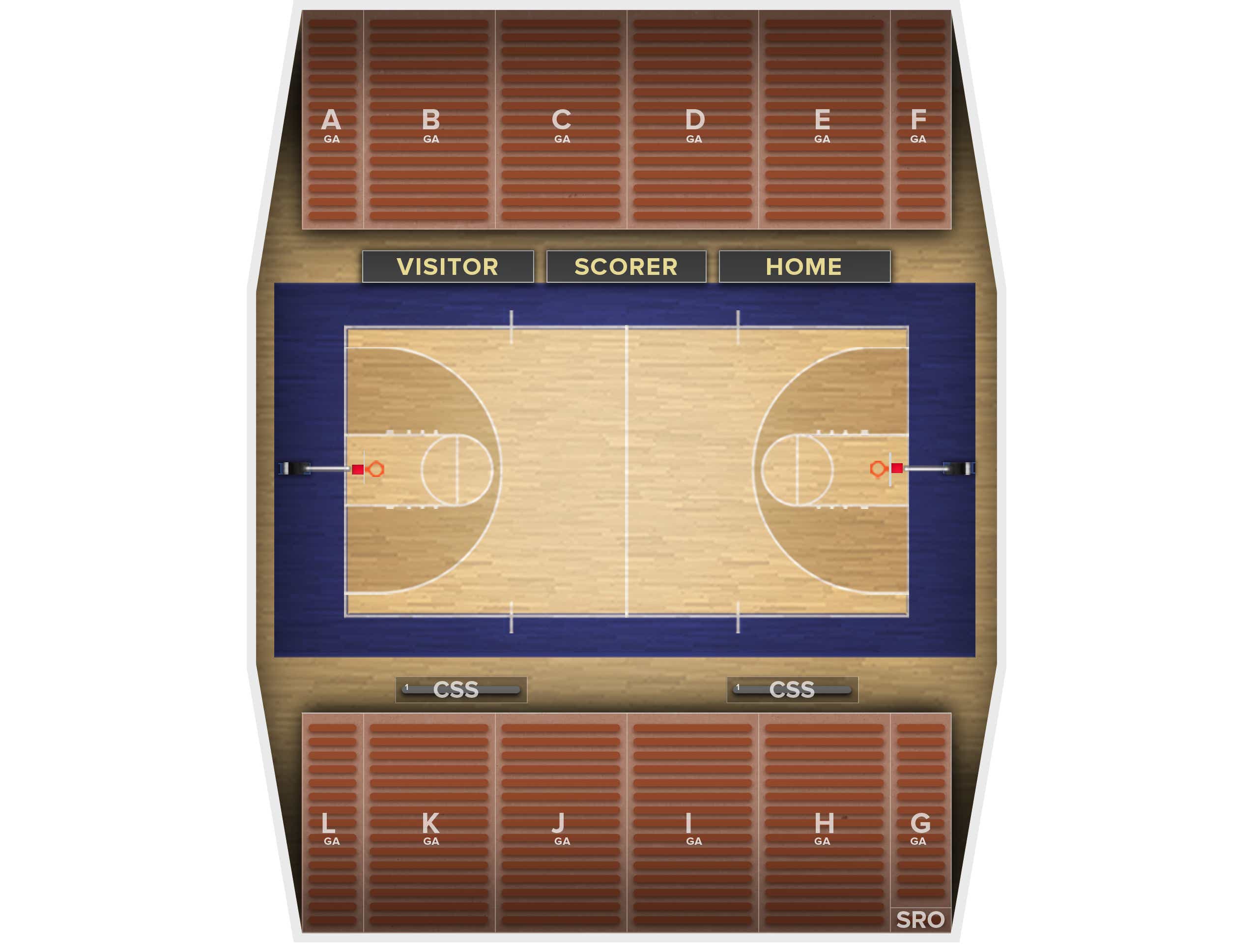 Templeton Physical Education Center Tickets