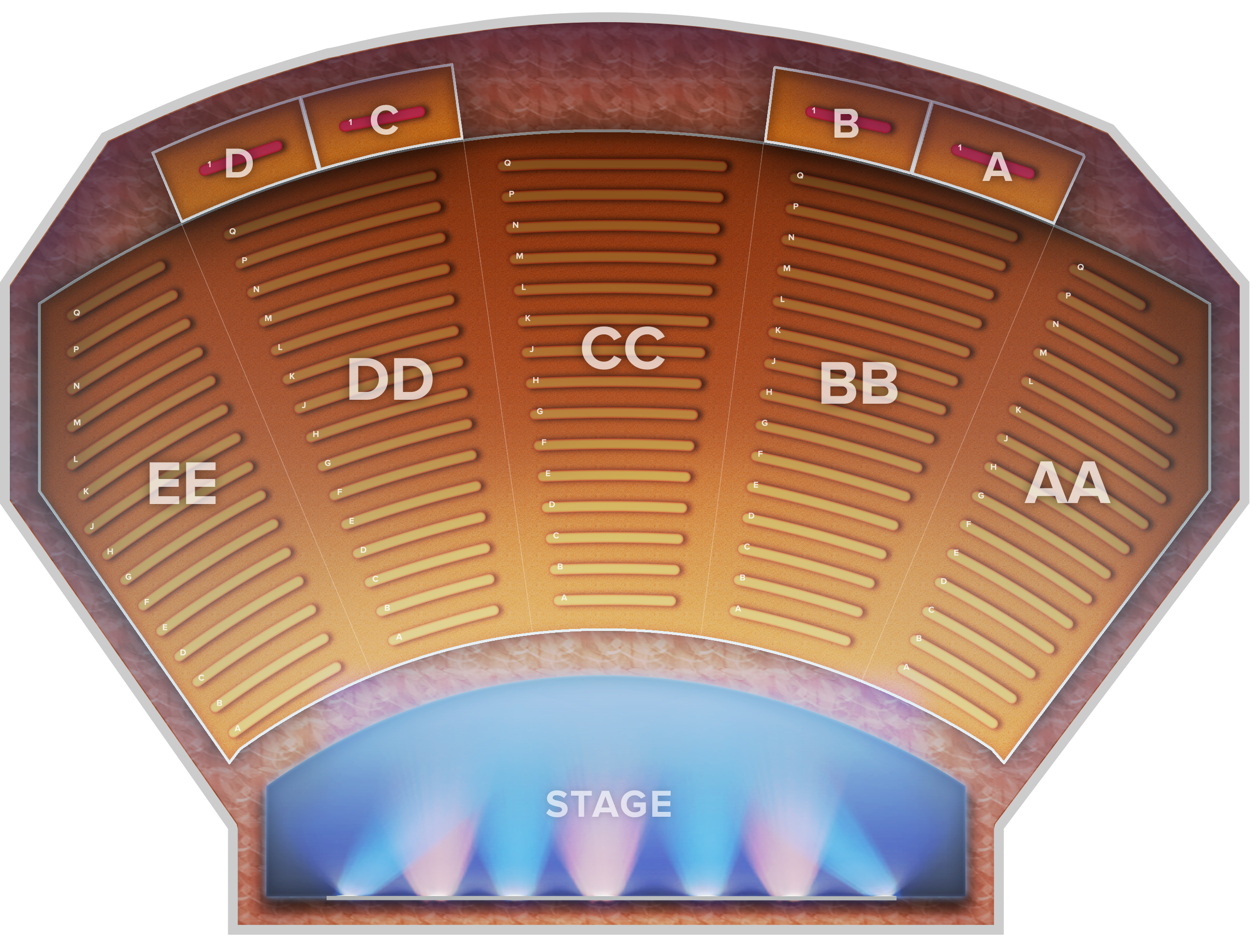 The Orleans Showroom Tickets