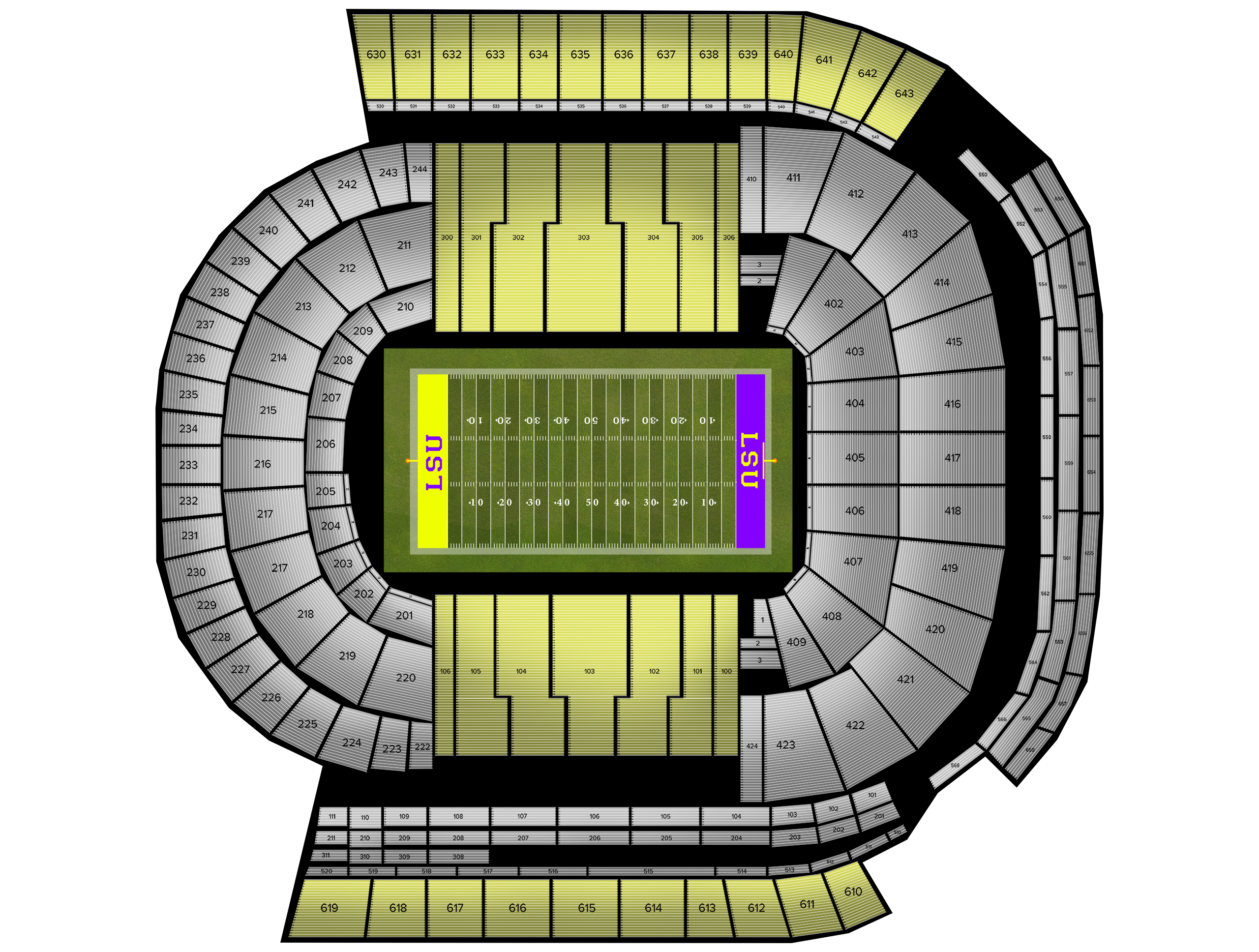 LSU Tiger Stadium Tickets