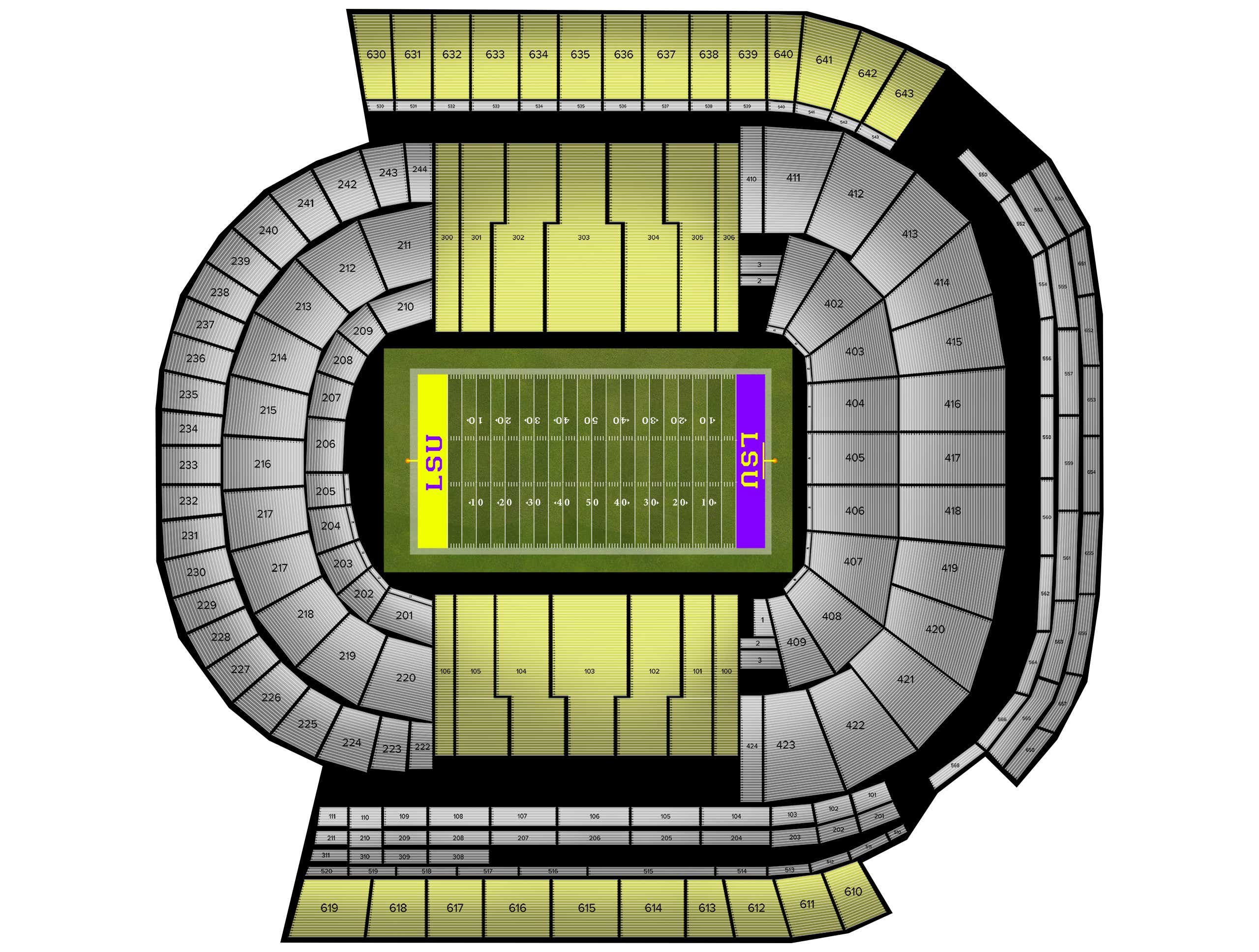 LSU Tiger Stadium Tickets