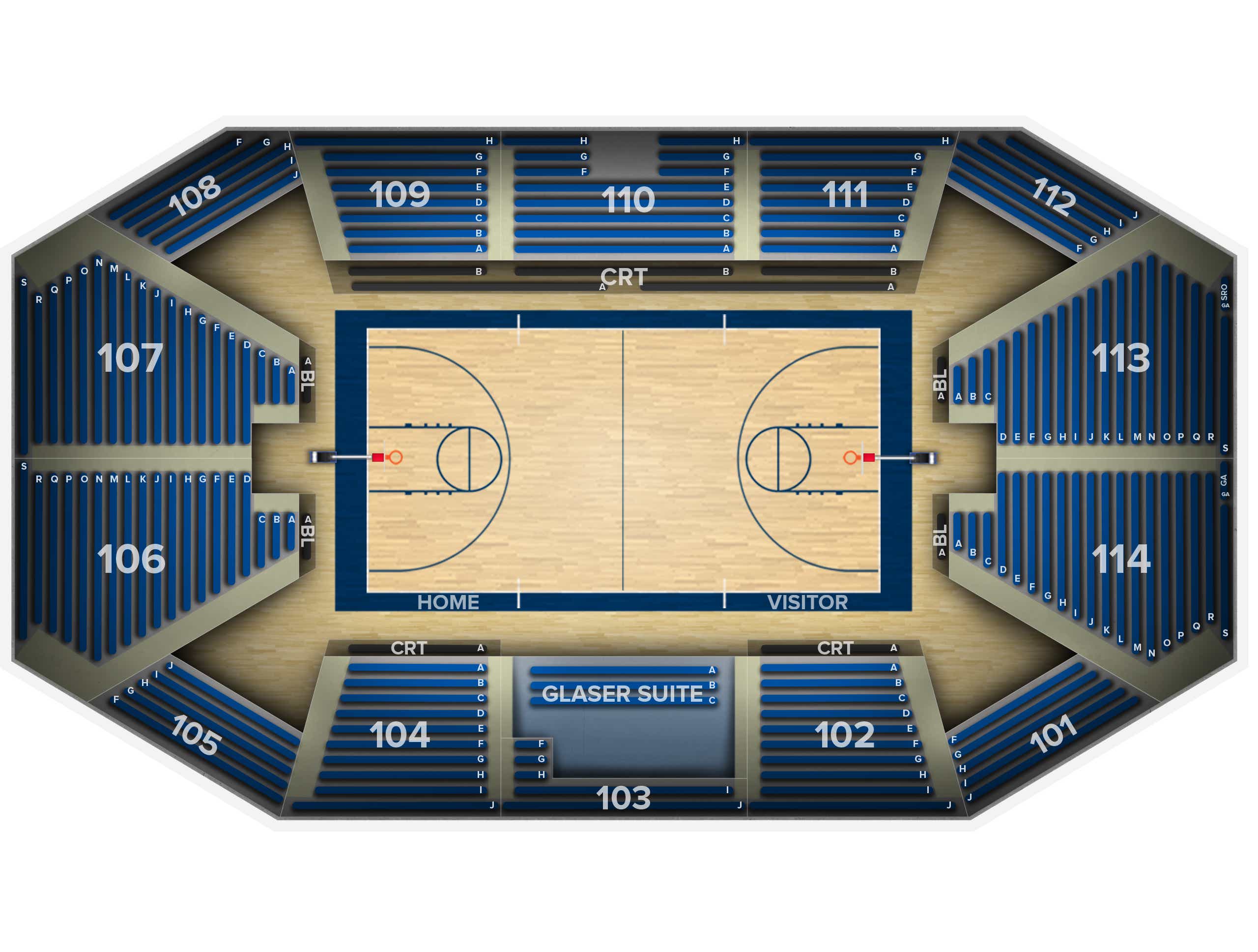 John Glaser Arena at TruMark Financial Center Tickets