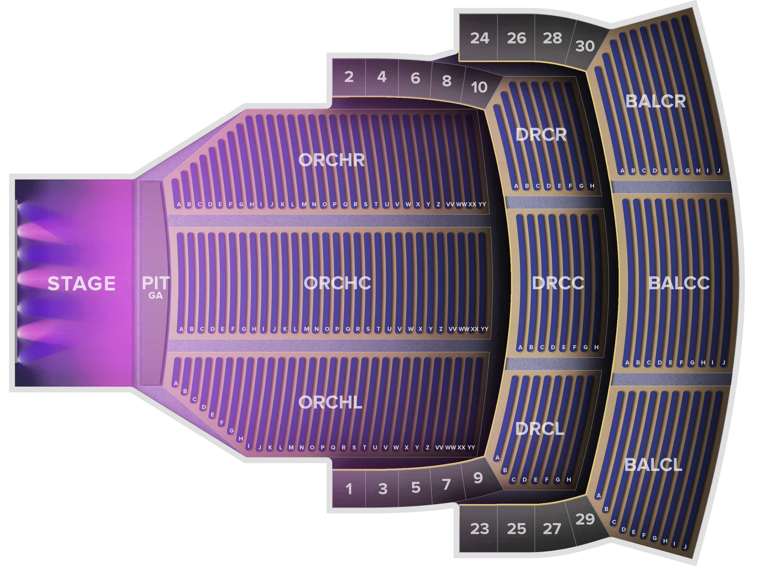The Centre in Vancouver for Performing Arts Tickets