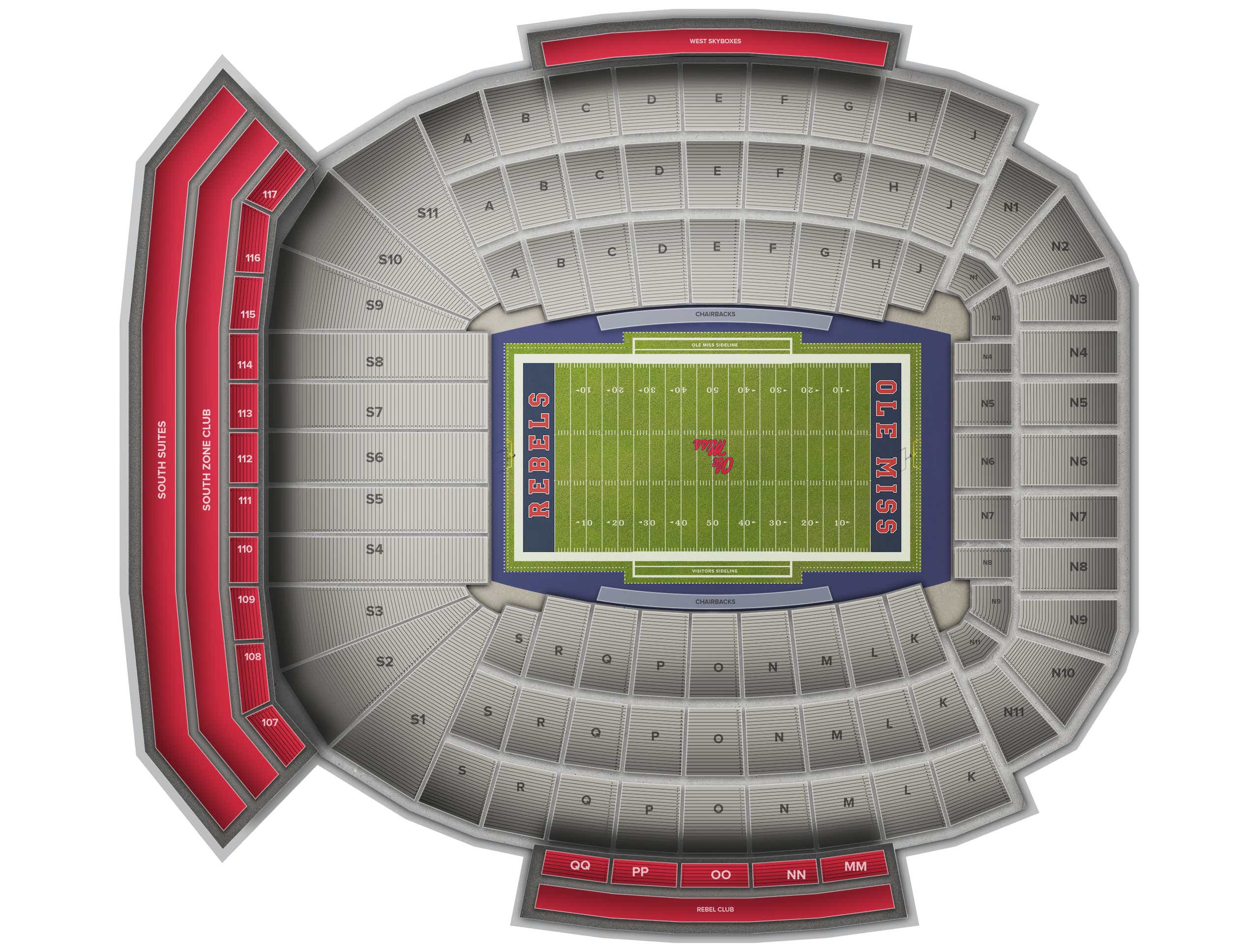 Vaught Hemingway Stadium Tickets