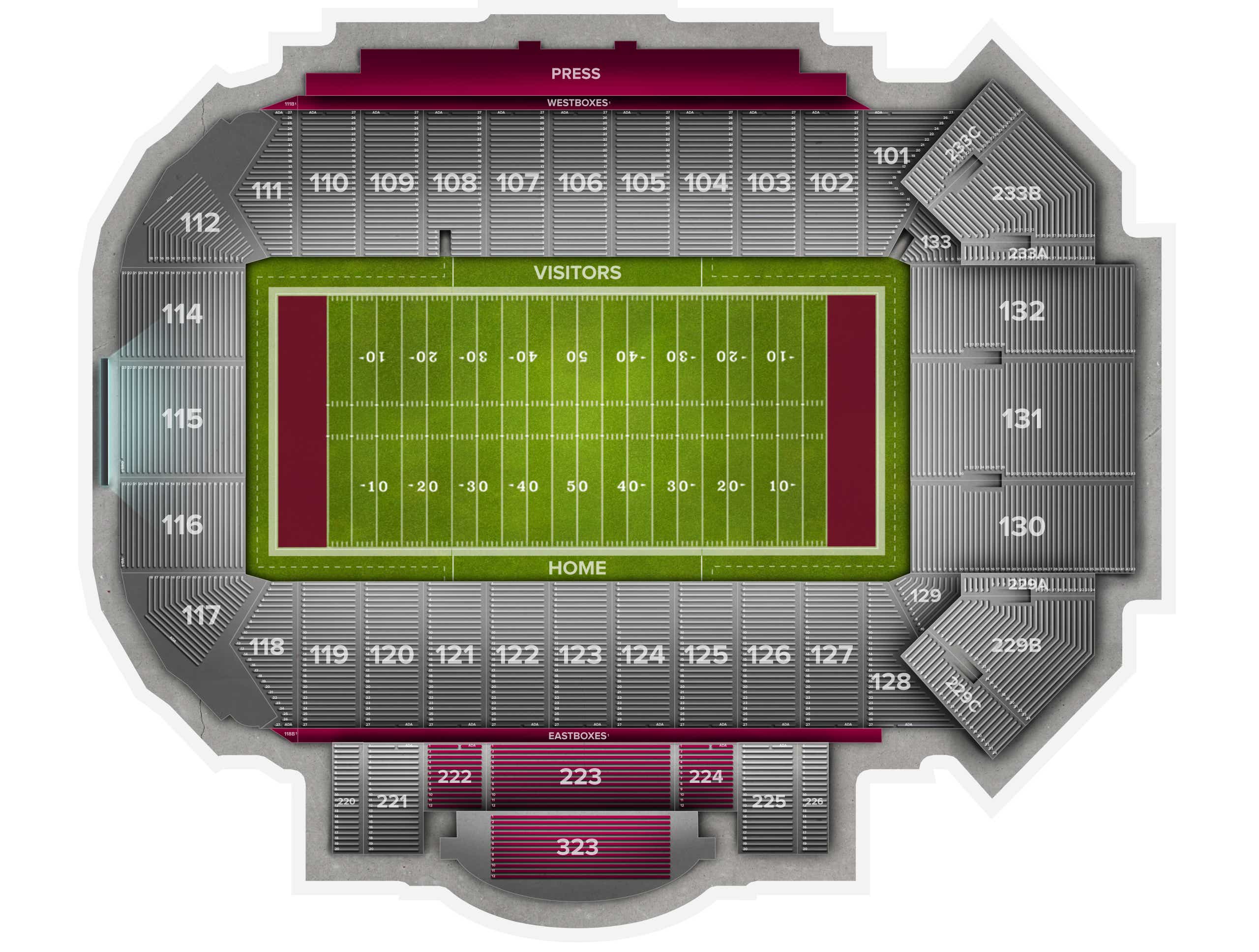 Washington-Grizzly Stadium Tickets