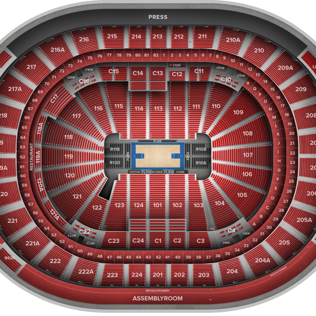 Wells Fargo Center Seating Charts Parking Wells Fargo Center