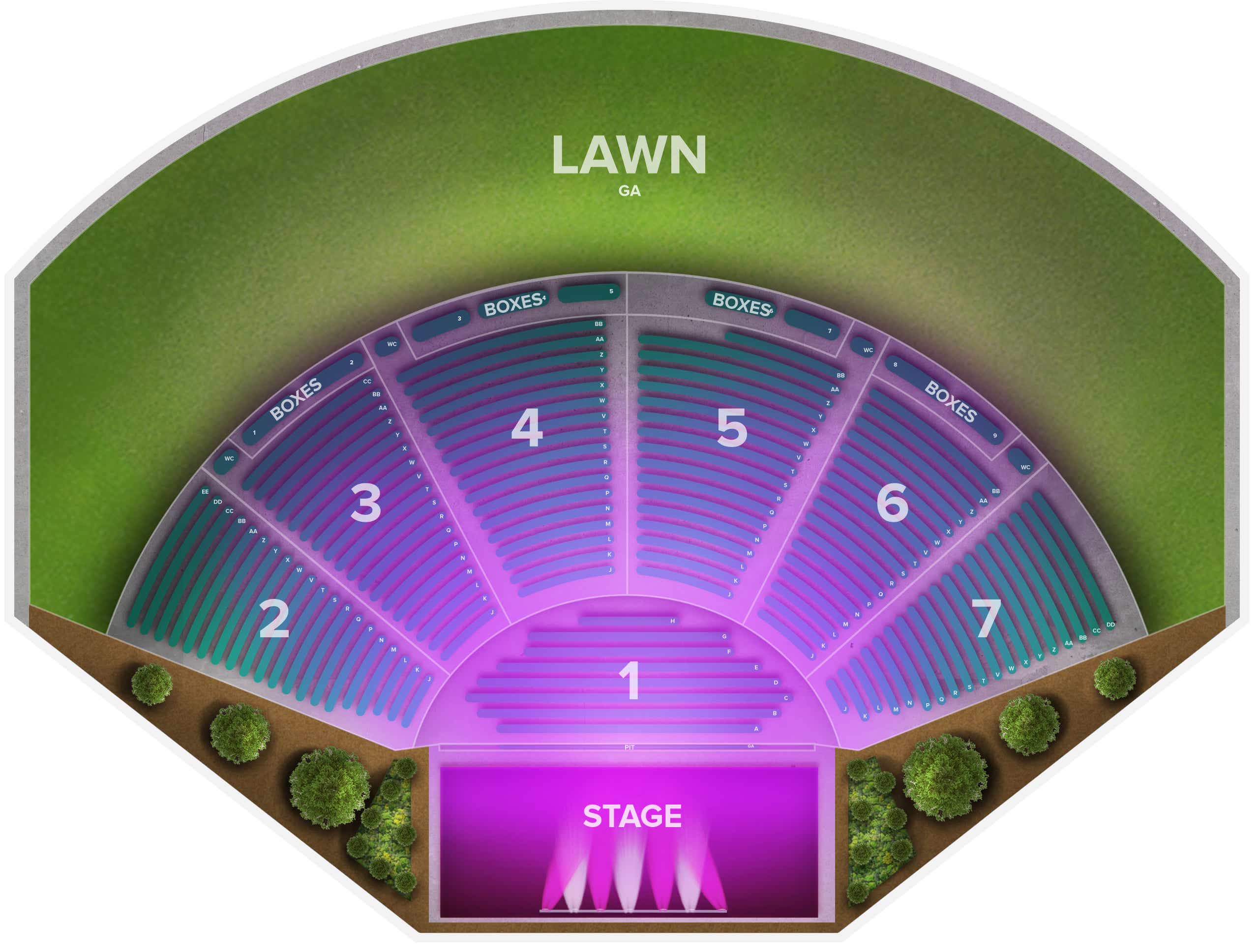 White Oak Amphitheatre at Greensboro Coliseum Tickets