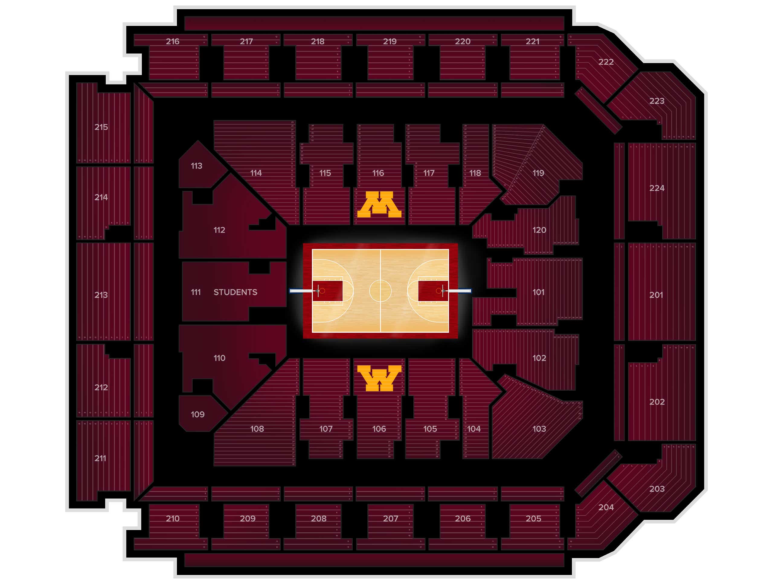 Williams Arena Tickets