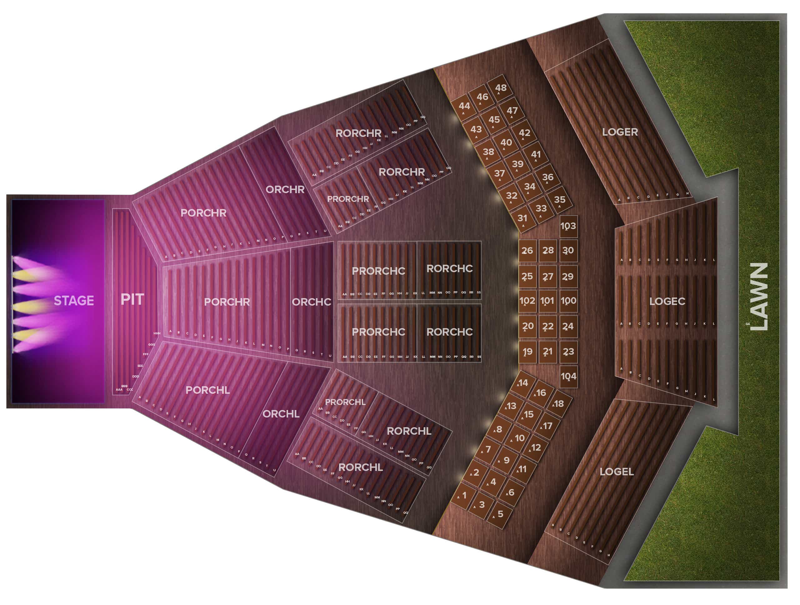 Filene Center at The Wolf Trap Tickets