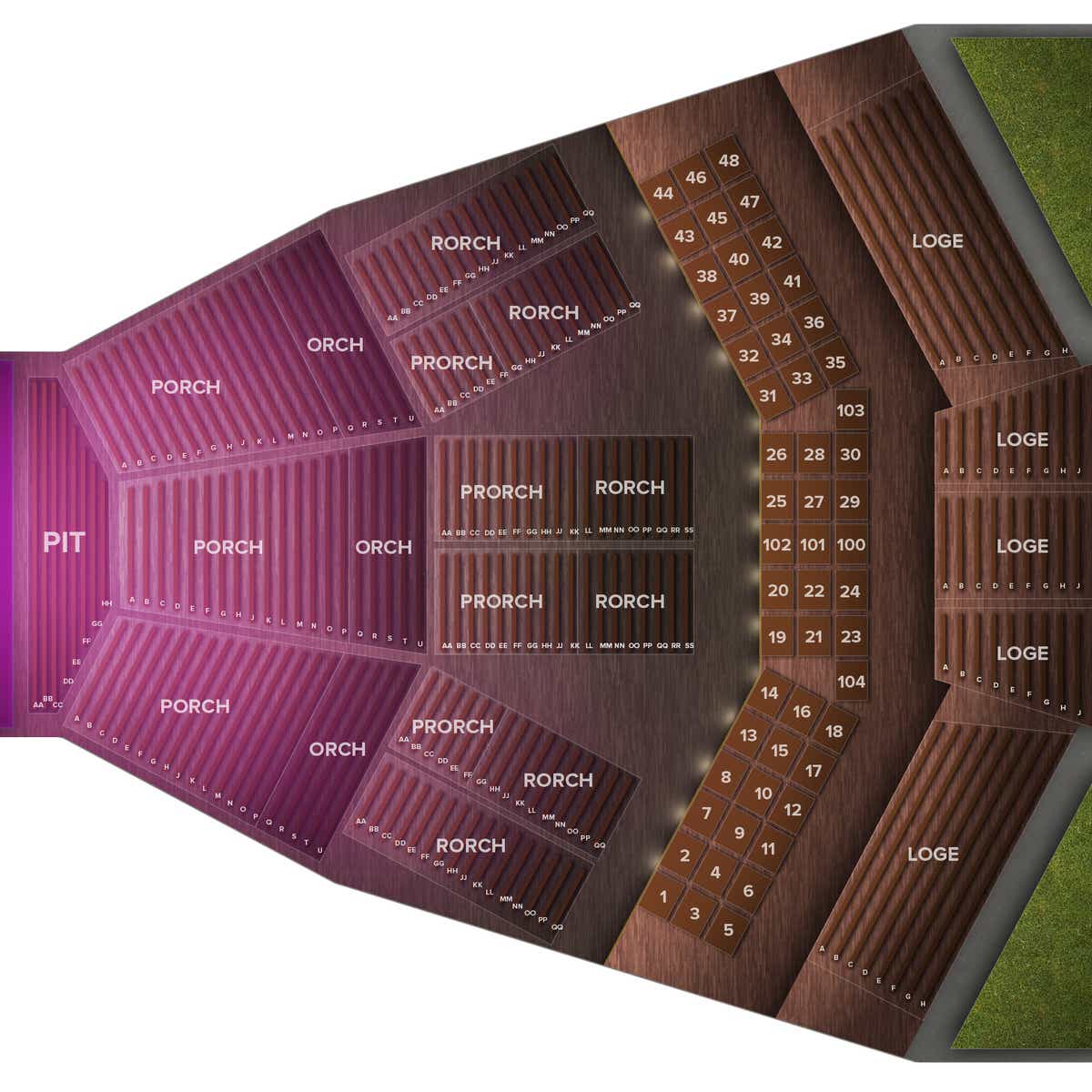Barns Of Wolf Trap Seating Chart Seating Chart Wolf Trap | Portal.posgradount.edu.pe